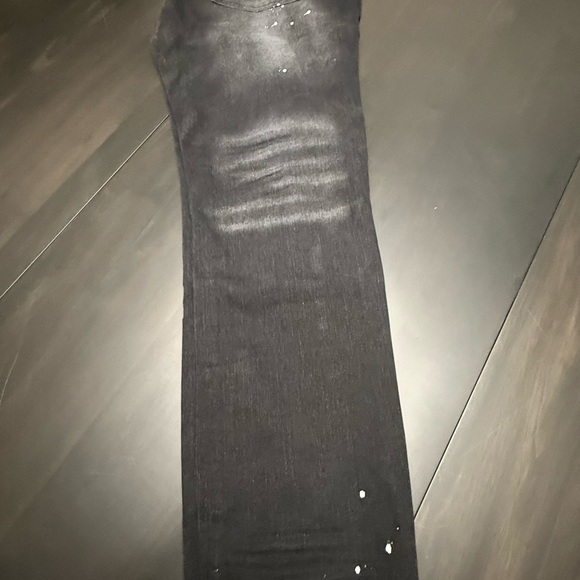 AMIRI Black Jeans with White Accents - Picture 7 of 8